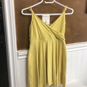 Summer yellow dress very nice and breezy